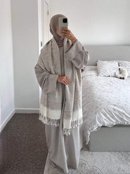 'SUEDE SWEATER DRESS'