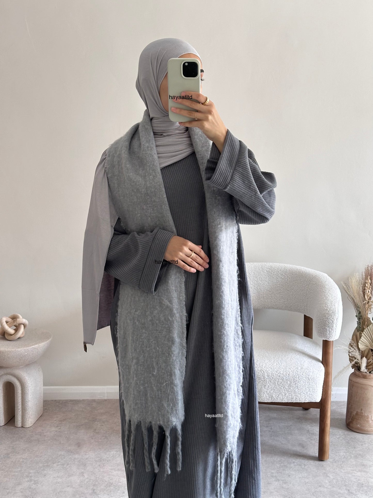 'Corduroy Sweater Dress V'