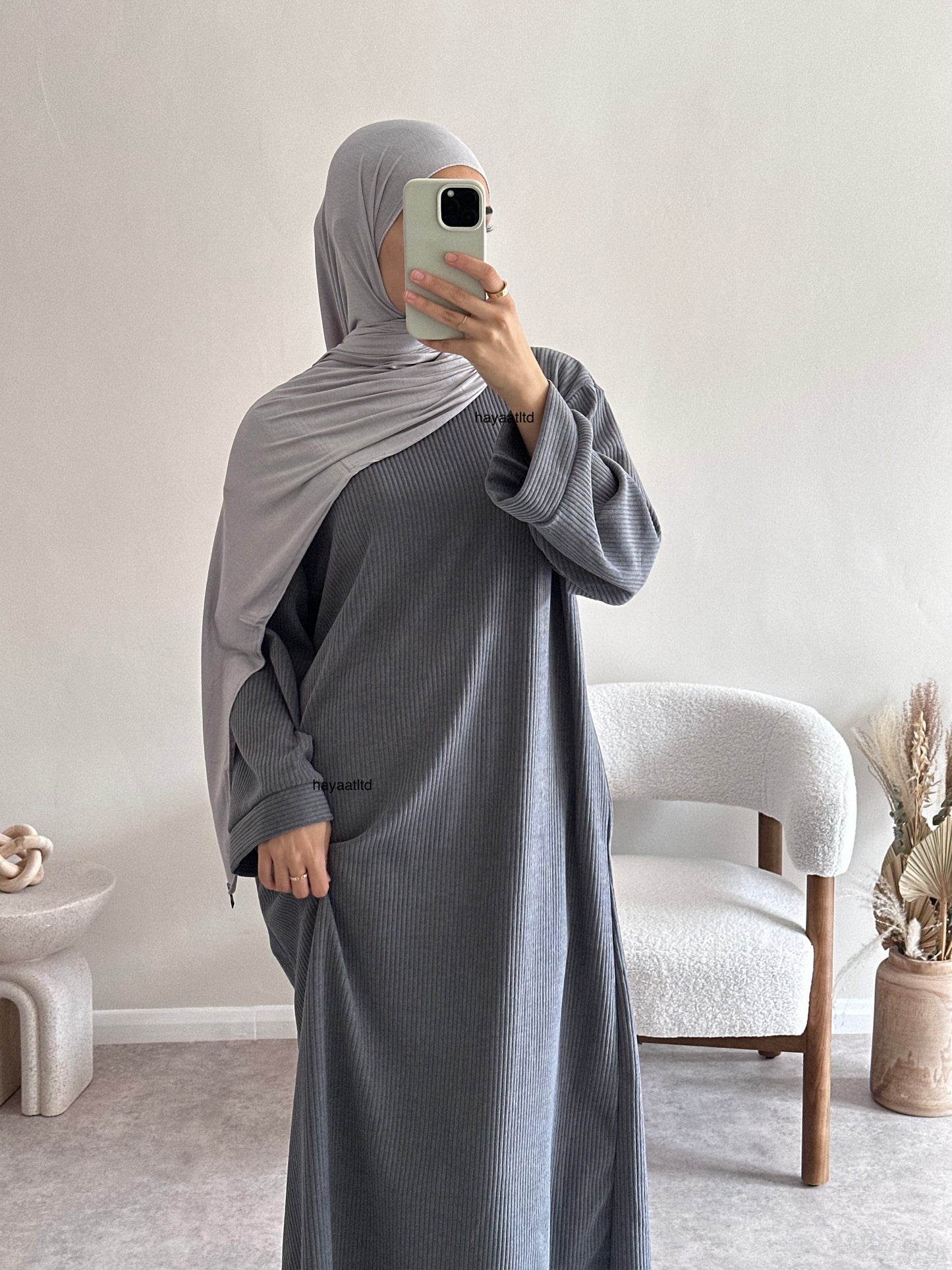 'Corduroy Sweater Dress V'