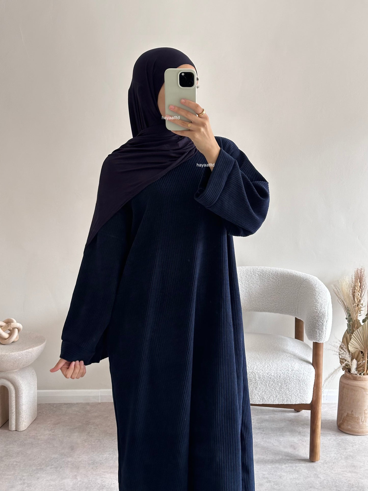 'Corduroy Sweater Dress V'