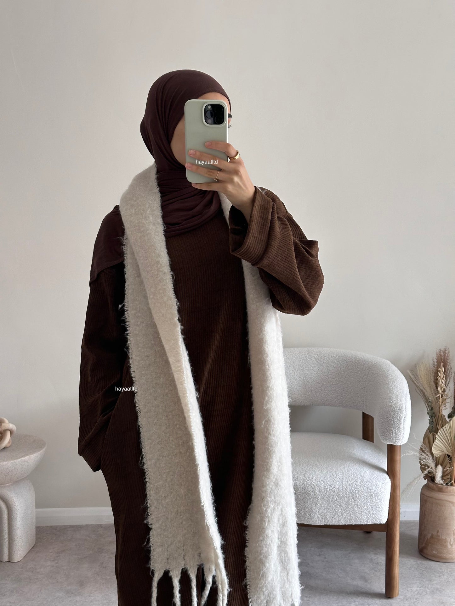 'Corduroy Sweater Dress V'