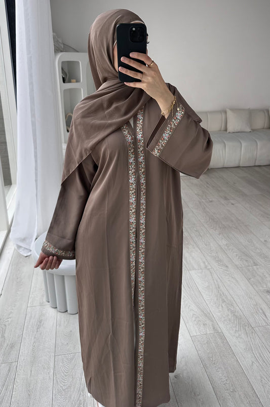 'FLORAL ABAYA'
