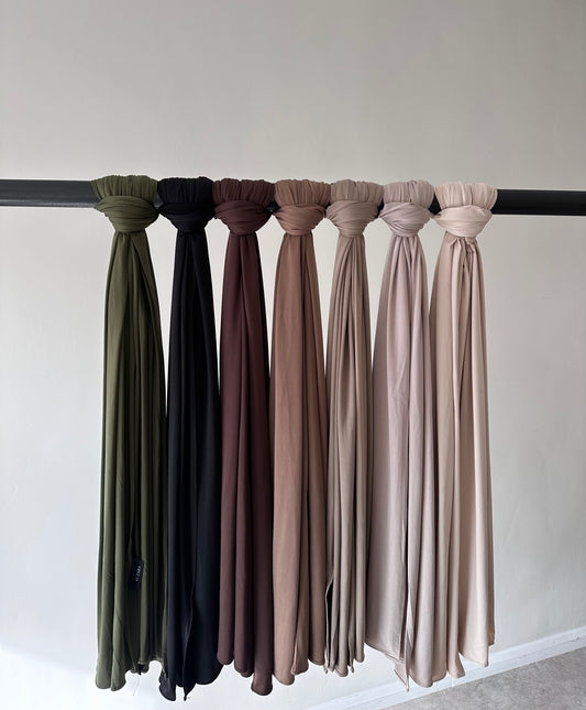 LIQUID JERSEY HIJABS