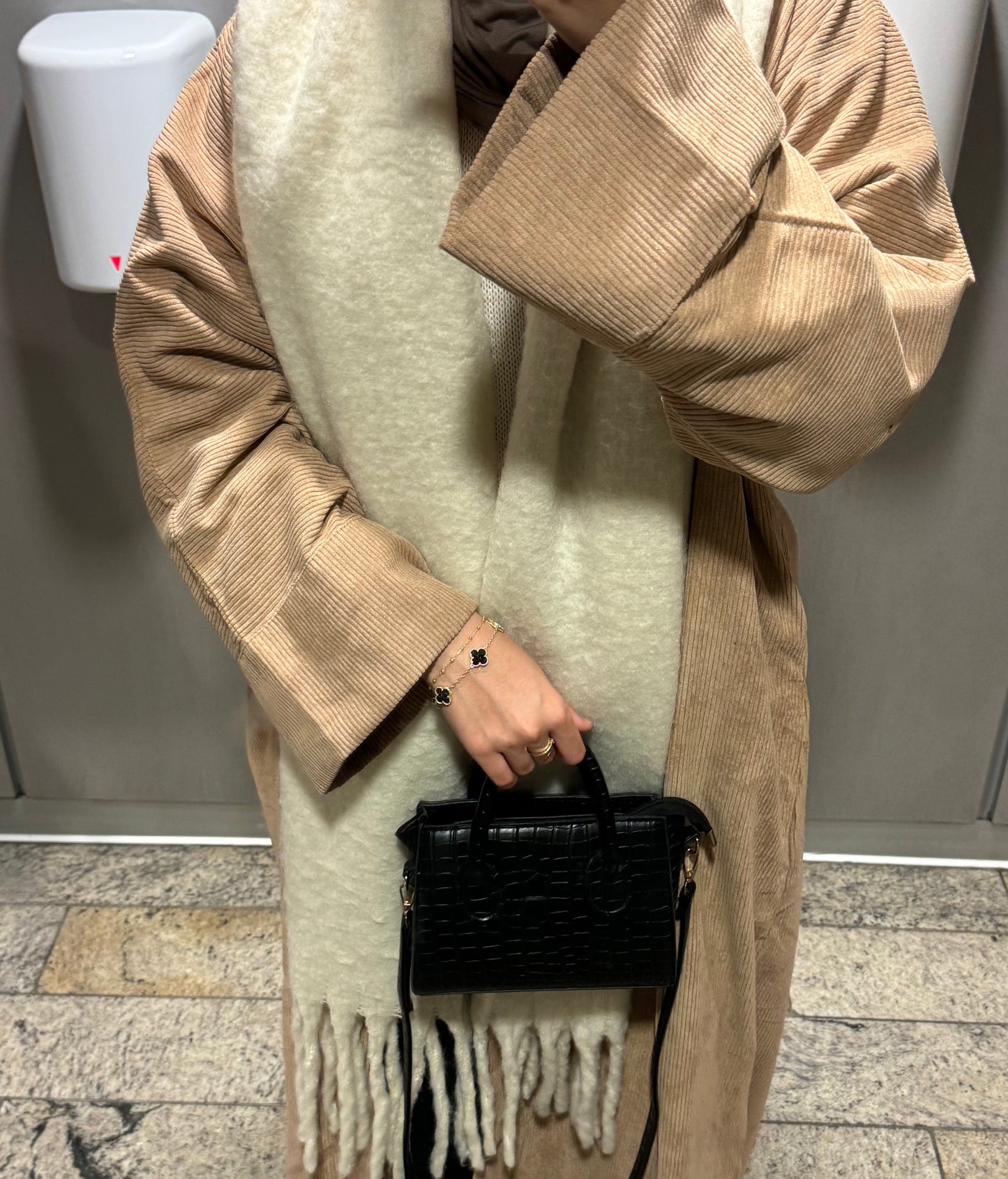 CORDUROY ABAYA- Labeless