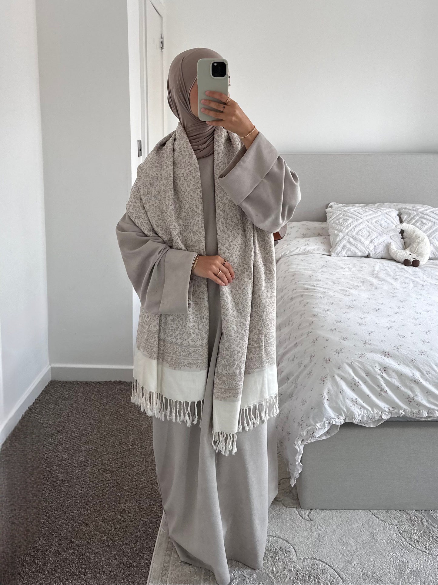 'SUEDE SWEATER DRESS'