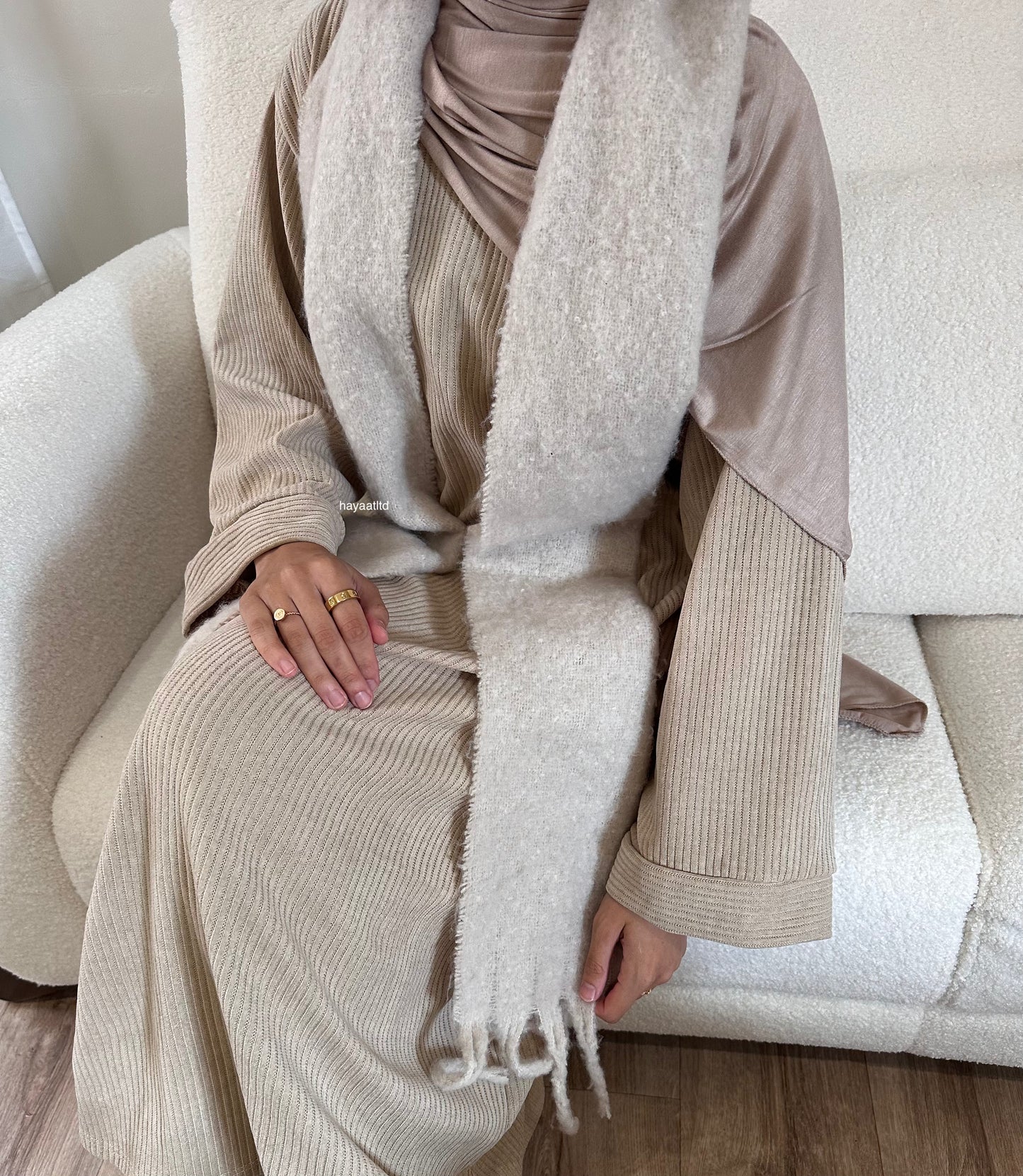 'Corduroy Sweater Dress V'