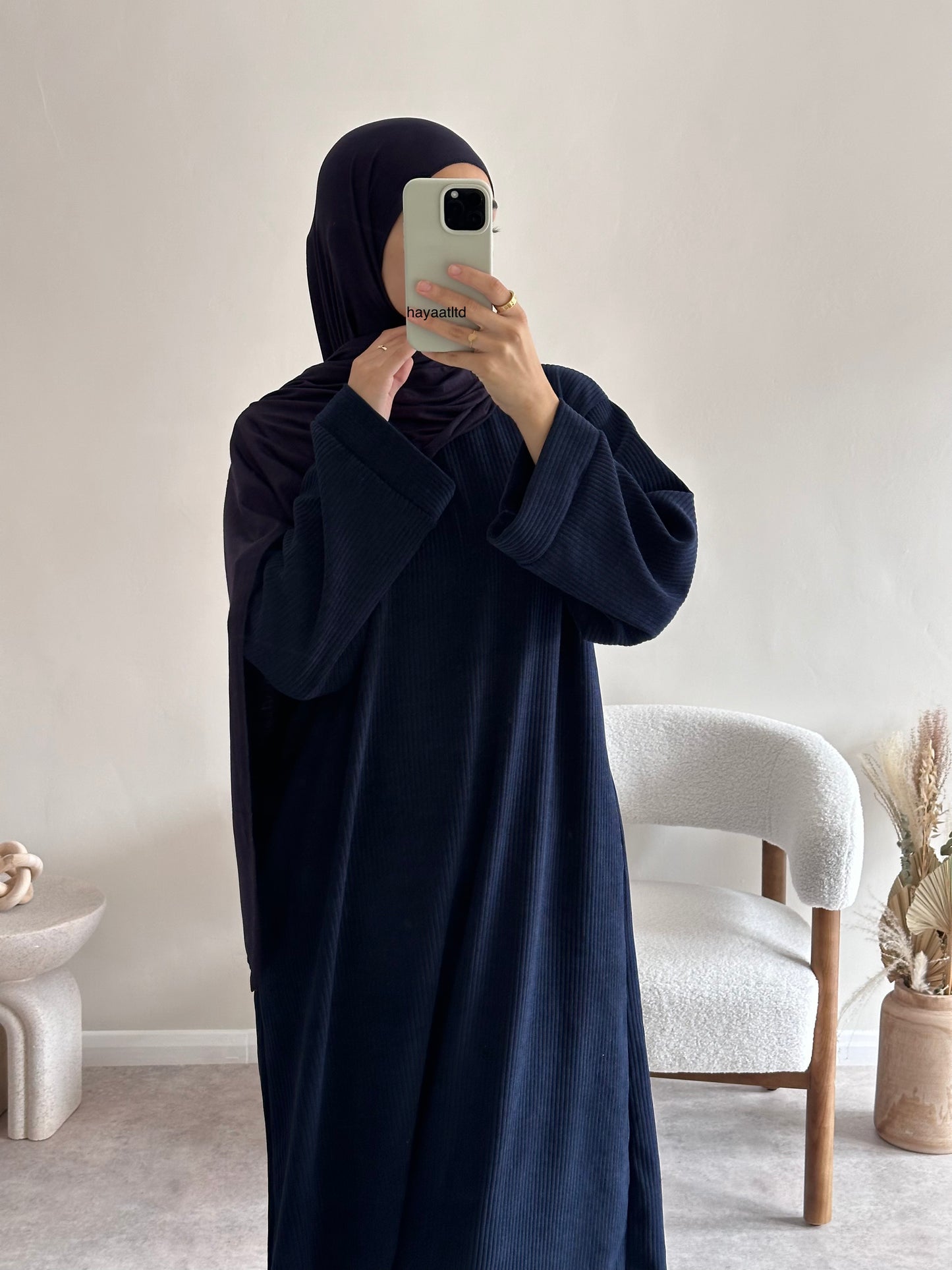 'Corduroy Sweater Dress V'