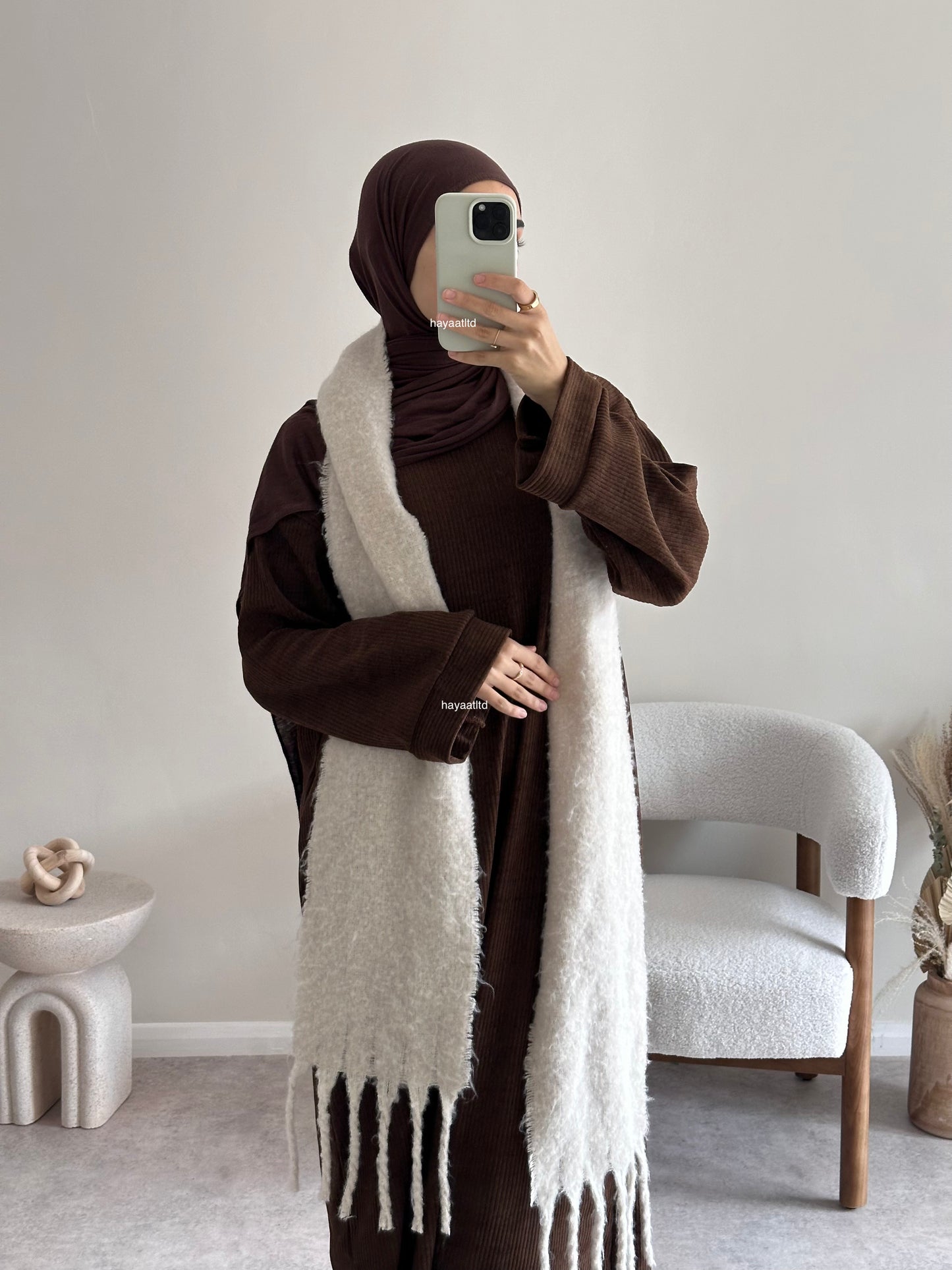 'Corduroy Sweater Dress V'