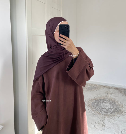 Suede Sweater Dress - Sale