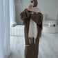 'CLOSED RIBBED ABAYA'