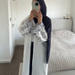 'FLOWER SLEEVE KIMONO'