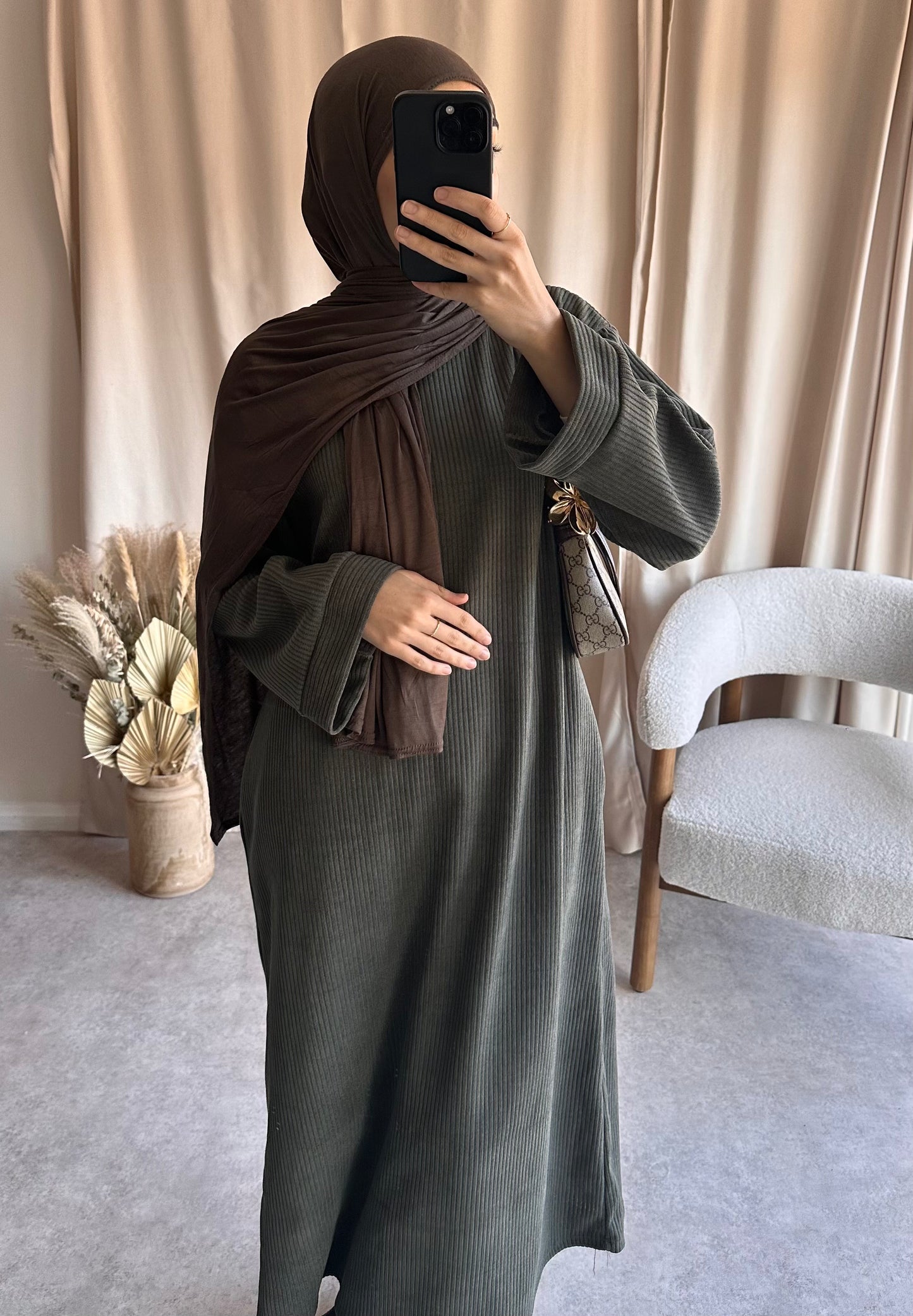 'CORDUROY SWEATER DRESS'