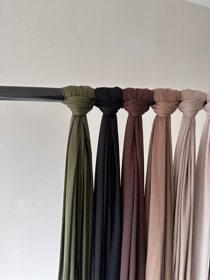 LIQUID JERSEY HIJABS