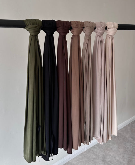 LIQUID JERSEY HIJABS