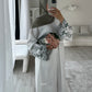 'FLOWER SLEEVE KIMONO'