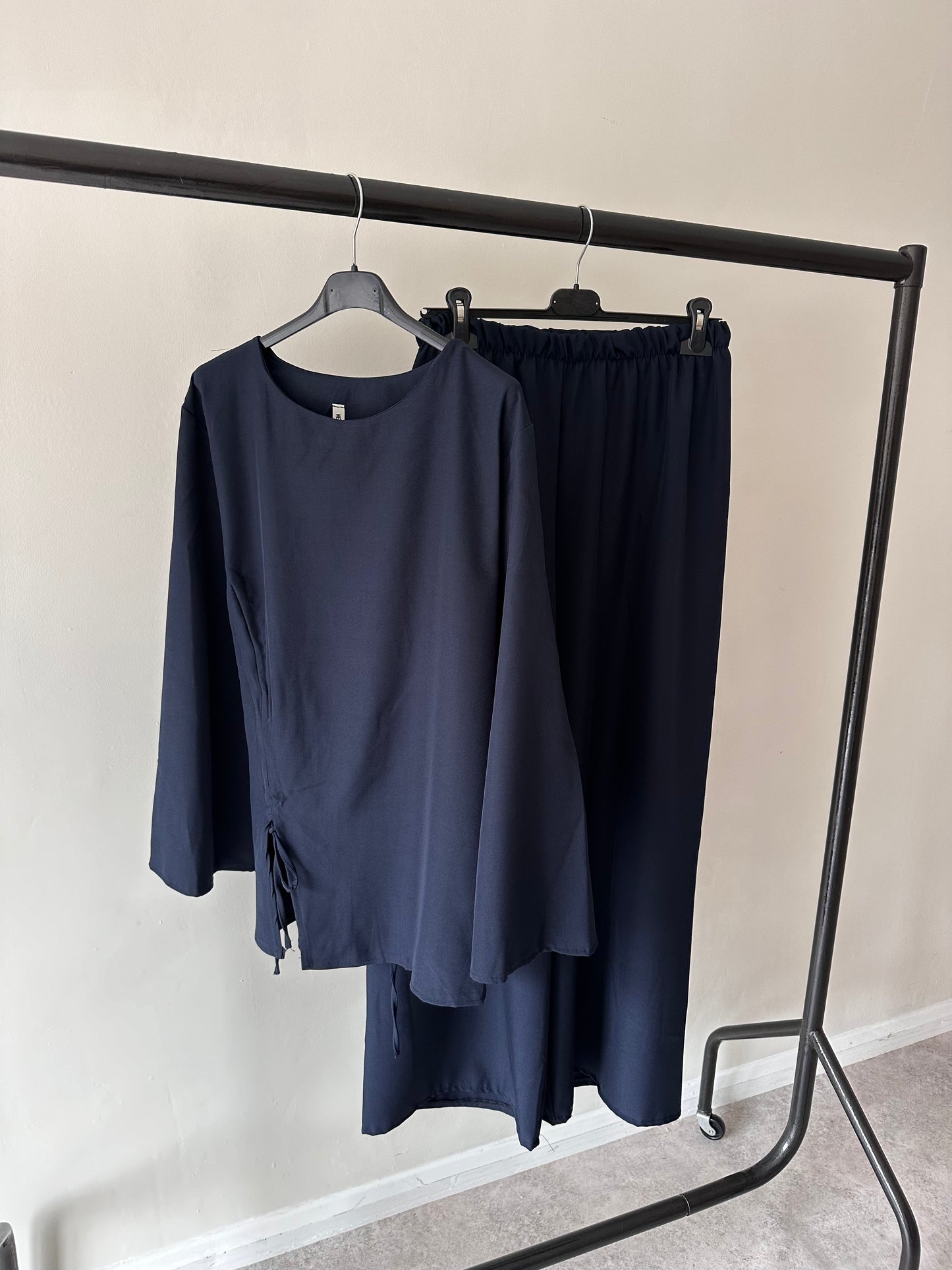 RUCHED SET | Navy