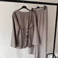 RUCHED SET | Mocha