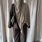 RUCHED SET | Dark Brown