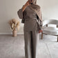 RUCHED SET | Mocha