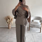 RUCHED SET | Mocha