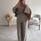 RUCHED SET | Mocha