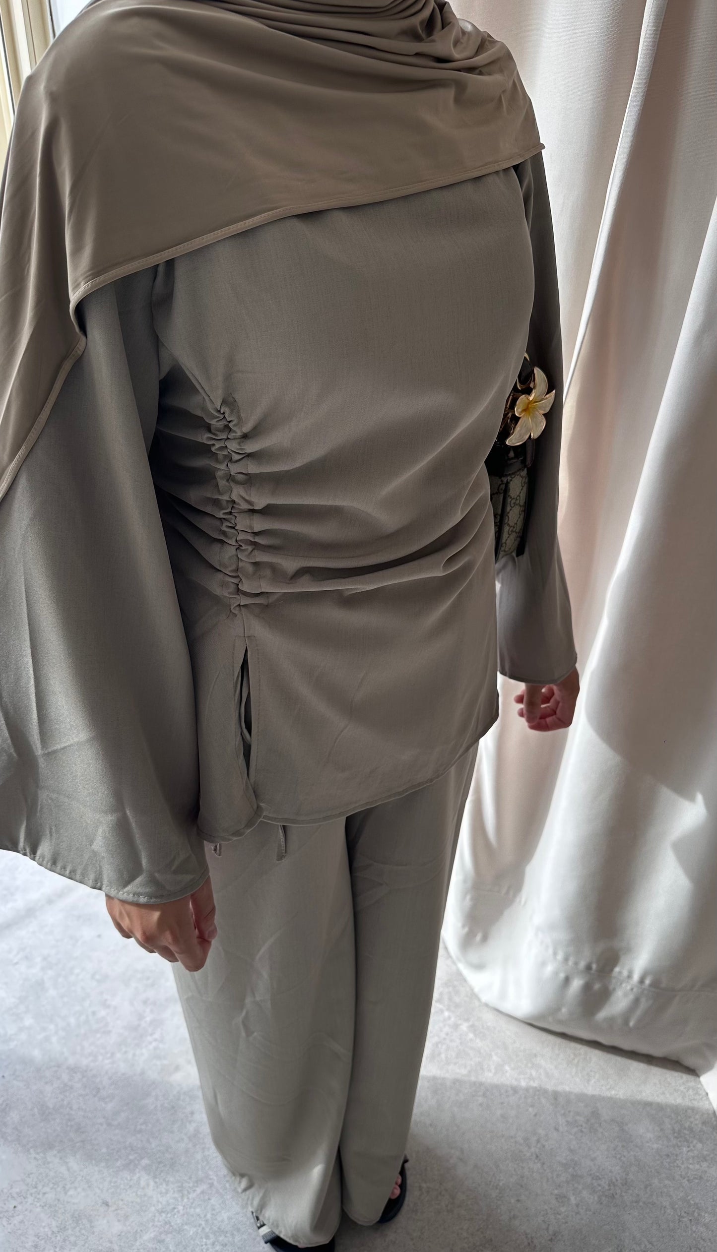 RUCHED SET | Mocha