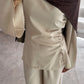 RUCHED SET | Light Cream