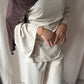 RUCHED SET | Light Cream