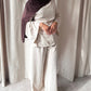 RUCHED SET | Light Cream