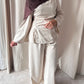 RUCHED SET | Light Cream