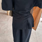 RUCHED SET | Navy
