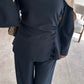 RUCHED SET | Navy
