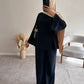 RUCHED SET | Navy