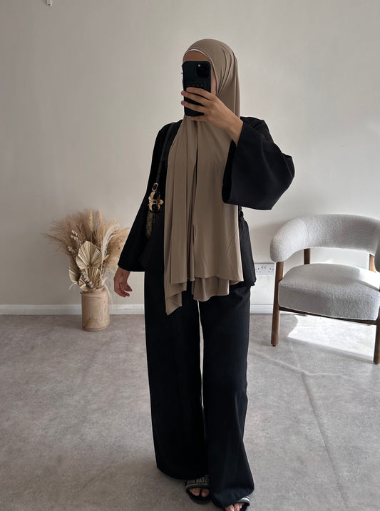 RUCHED SET | Black