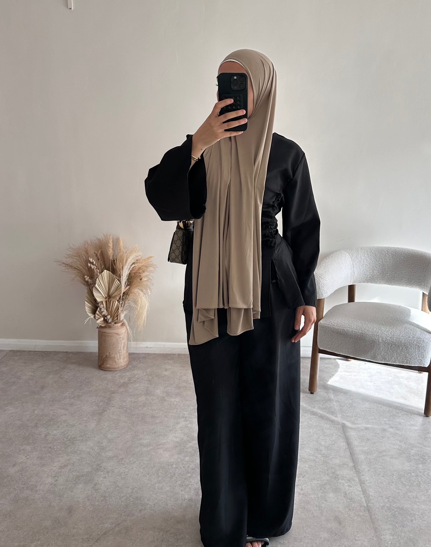 RUCHED SET | Black
