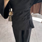 RUCHED SET | Black