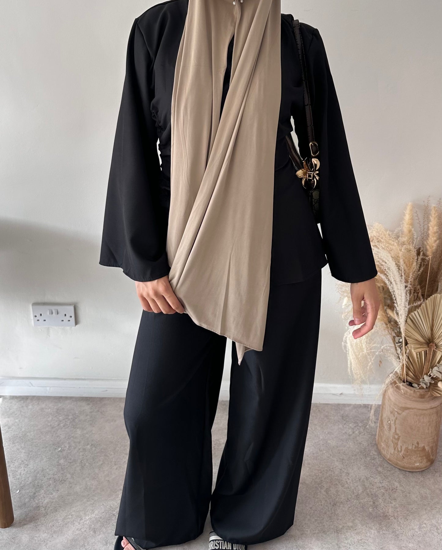 RUCHED SET | Black