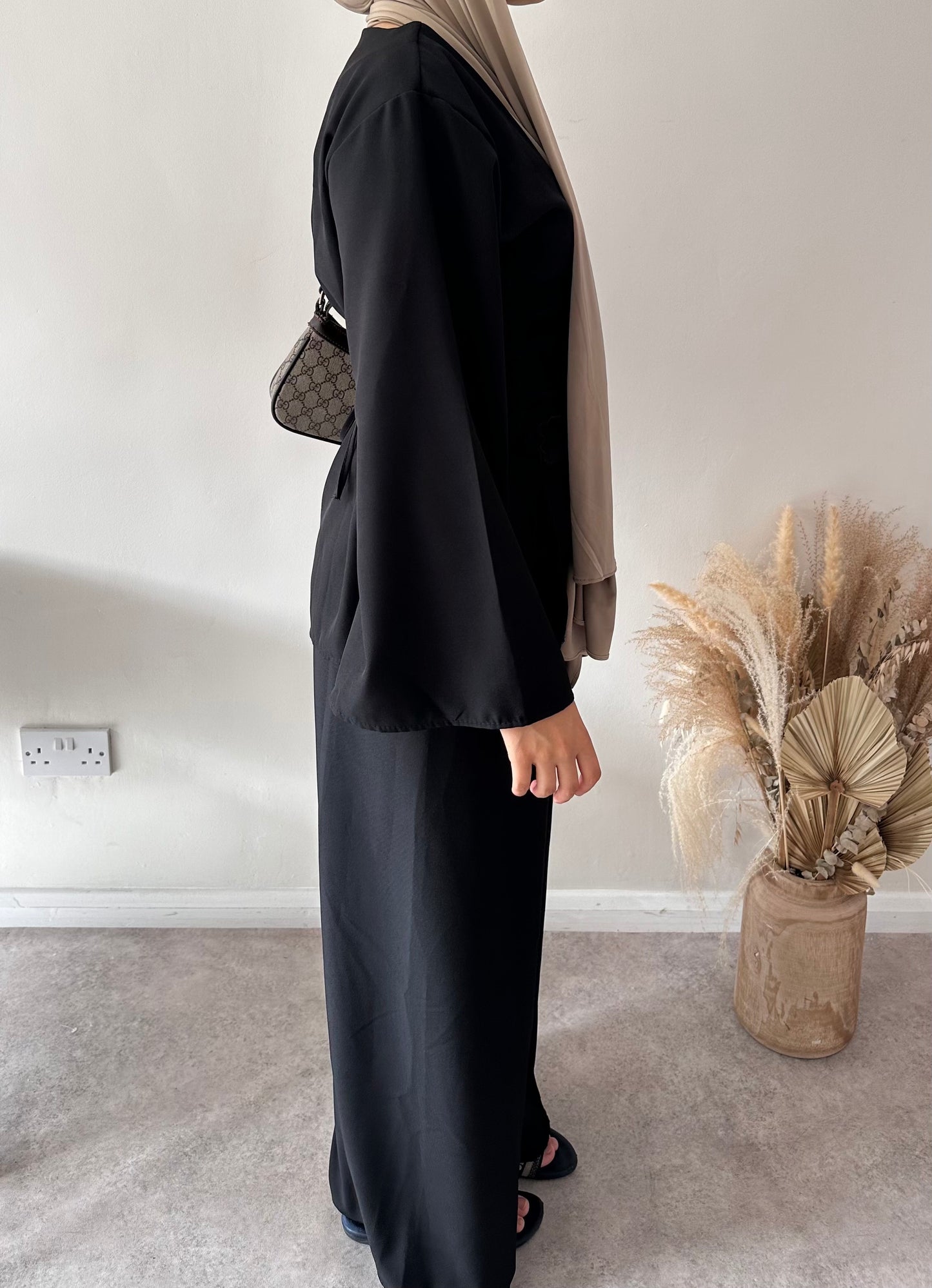 RUCHED SET | Black
