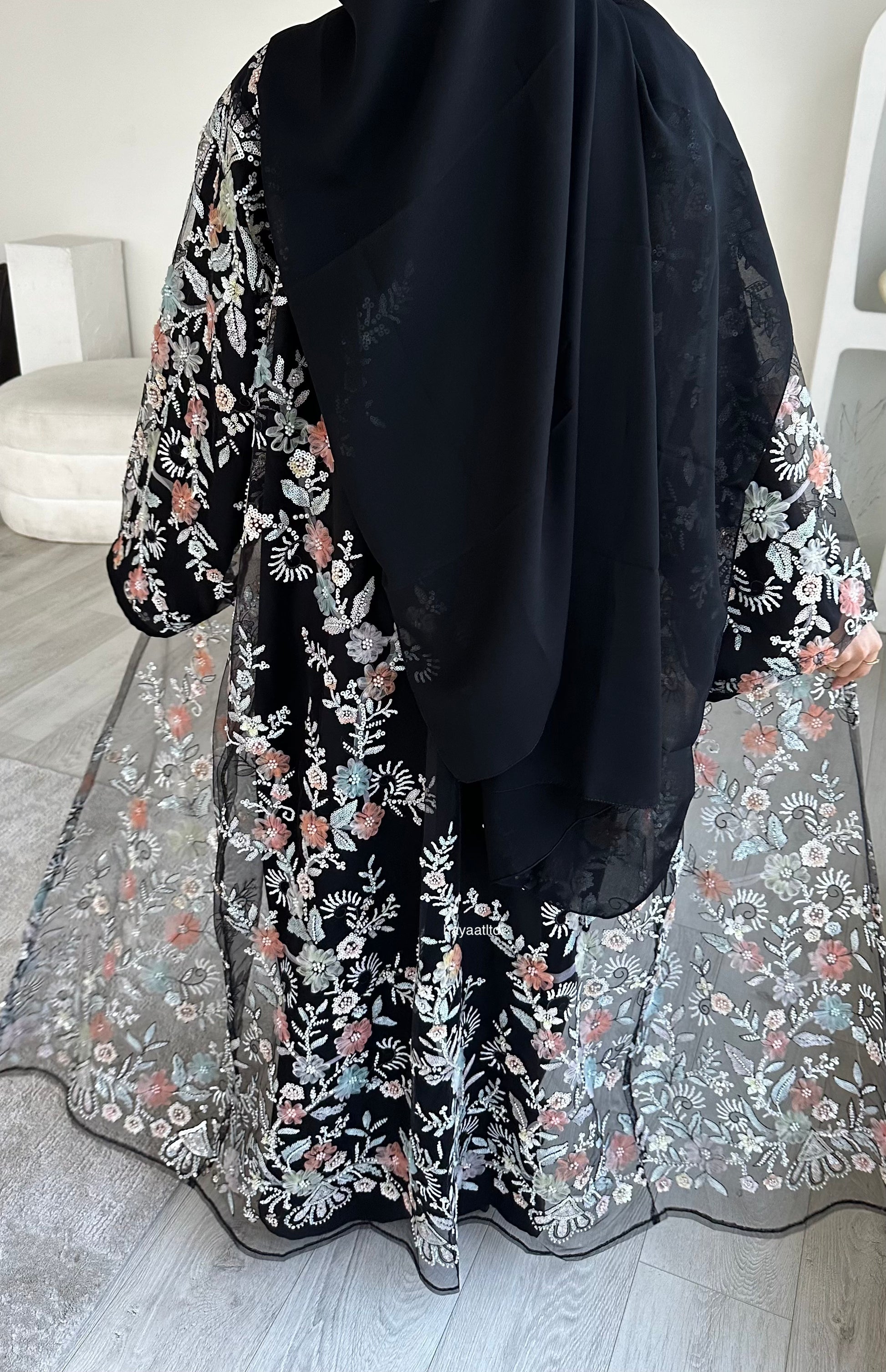 'SUEDE SWEATER DRESS'