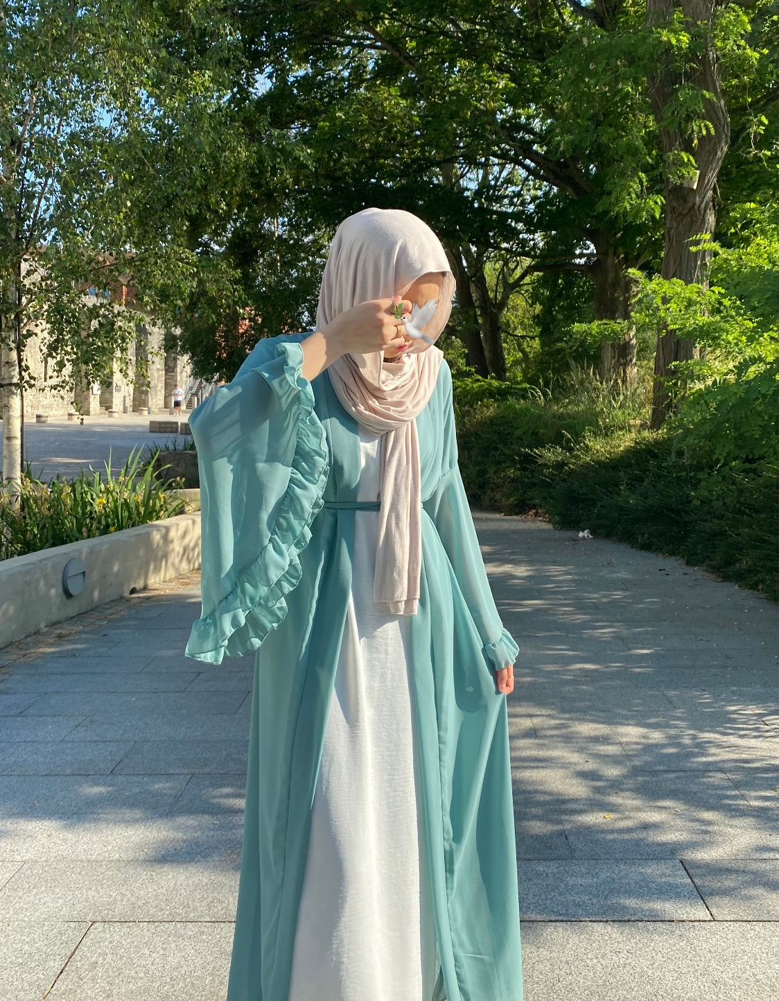 'ZAHRA OPEN ABAYA'