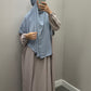 'CUFFED SLEEVE ABAYA'