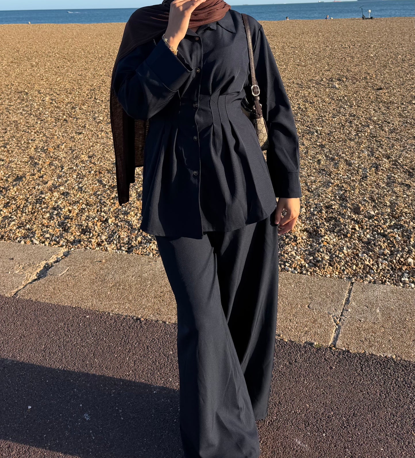 Cinched Co Ord | Navy
