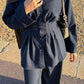 Cinched Co Ord | Navy