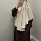'CUFFED SLEEVE ABAYA'