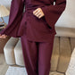 RUCHED SET | Maroon