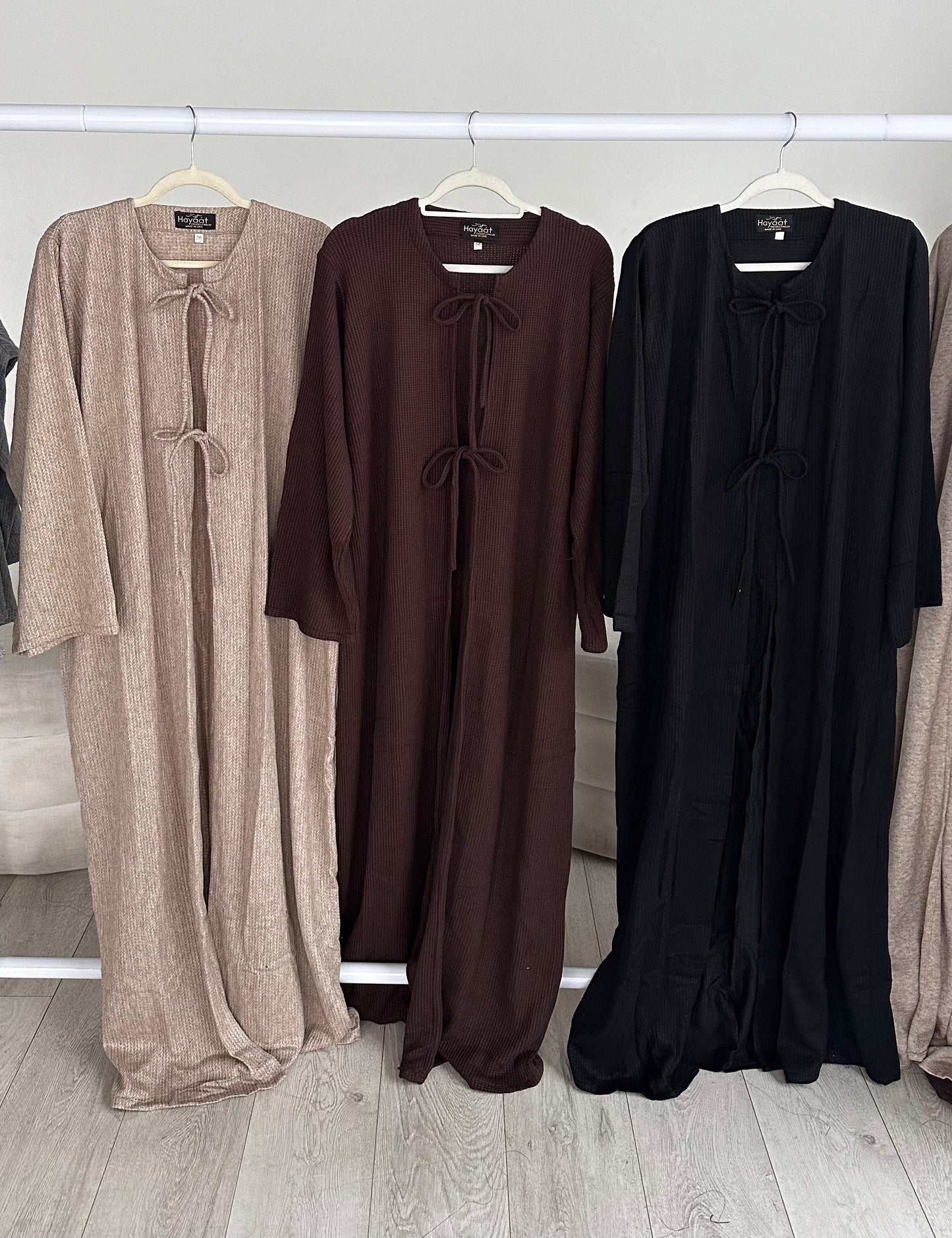 'BOW CARDIGAN ABAYA'