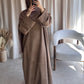 'SUEDE SWEATER DRESS'