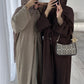 'BOW CARDIGAN ABAYA'