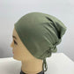 'SATIN LINED HEADCAP'